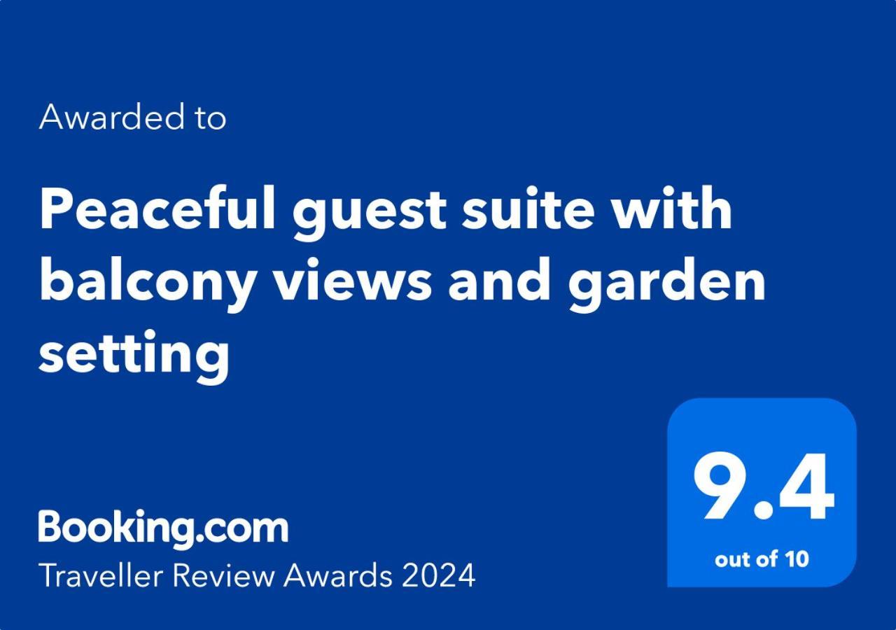Peaceful Guest Suite With Balcony Views And Garden Setting Брентон-он-Сі Екстер'єр фото